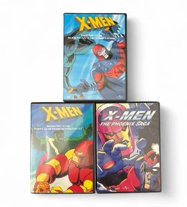 X-MEN ANIMATED SERIES DVD LOT 3 THE PHOENIX SAGA REUNION SANCTUARY - Picture 1 of 3