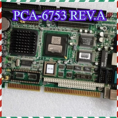 1PC Used Advantech PCA-6753 REV.A2 Industrial Motherboard with Free Delivery - Image 1 of 4