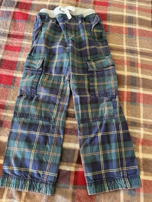 Pantalones cargo a cuadros Y2K Mini Boden niño 6 Foto 1 de 2