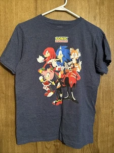 Sonic The Hedgehog SEGA Boys T-Shirt Size Xtra Large - Picture 1 of 3