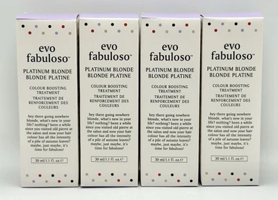 Acondicionador intensificador EVO Fabuloso Color RUBIO PLATINO 1,1 OZ. Pack de 4 Foto 1 de 4