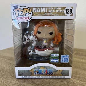 NAMI 'White Hobby Horse' #128 | ¡FUNKO POP! WONDER CON 25 | ONE PIECE | Anime - Imagen 1 de 6