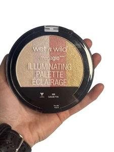 NEW Wet n Wild MegaGlo Illuminating Palette 320 Catwalk Pink – 0.35 oz - Picture 1 of 4