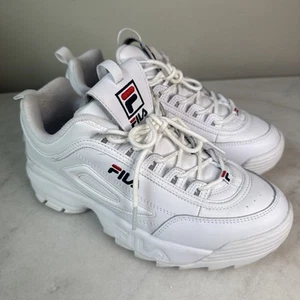 Women's Fila Disruptor 2-Size 10/White- 5FM00002-125 - Picture 1 of 7