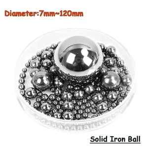 Bearing Steel Ball High Precision Solid Balls Smooth Iron Beads 7mm ~ 120mm - Picture 1 of 5
