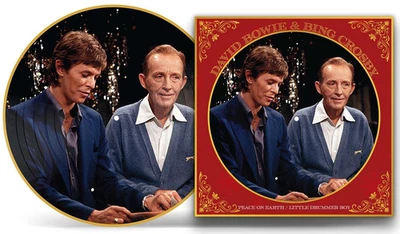 Bing Crosby David Bowie Peace on Earth Little Drummer Boy LP Vinyl Picture Disc - Image 1 of 4