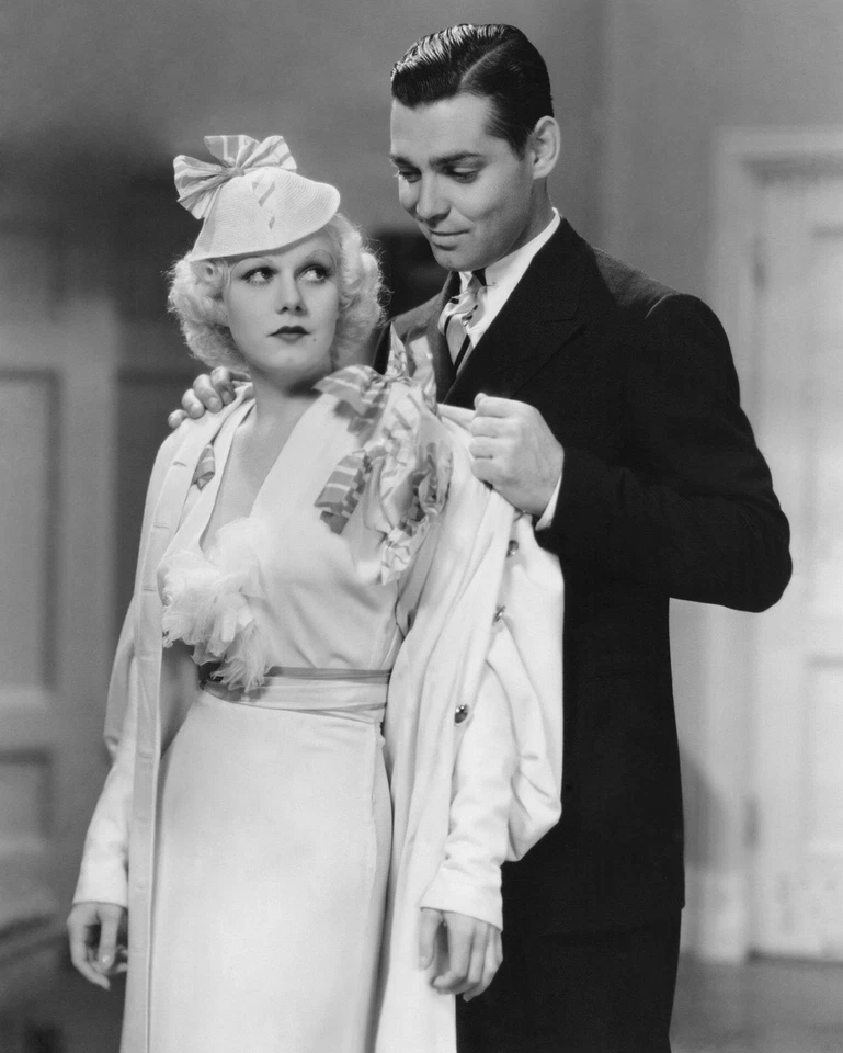 1933 CLARK GABLE & JEAN HARLOW in HOLD YOUR MAN Photo  (183-p ) - Image 1 of 1