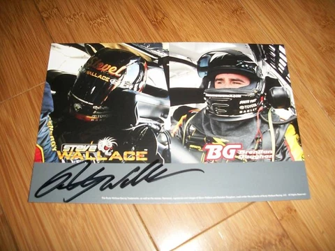 S.WALLACE / B.GAUGHAN 2010 SIGNED BY RUSTY POSTCARD Cover