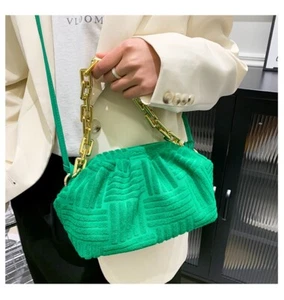 onlymaker Para mujeres Bandolera Bolso de Mano Algodón Hobo Bolso de Mano Fiesta Cadena Bolso Debe Bolso - Imagen 1 de 27