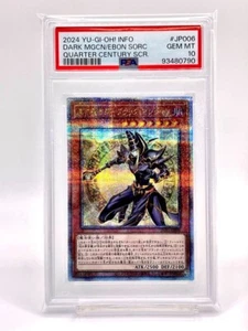 PSA10 Yu-Gi-Oh! Mago Oscuro il Mago della Magia Nera 25° Segreto - Foto 1 di 2
