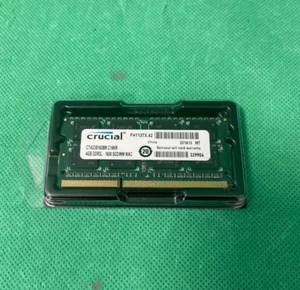 Crucial 4GB DDR3L-1600 (PC3-12800) SODIMM Memory Module for Mac (CT4G3S160BM) - Picture 1 of 2