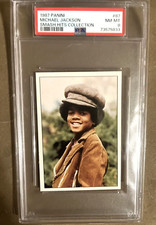 1987 Panini Michael Jackson PSA 8 Smash Hits Collection # 87
