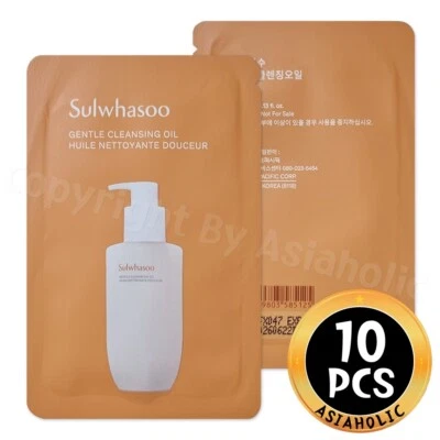 Sulwhasoo Gentle Cleansing Oil 4ml x 10pcs (40ml) Sample Newest Version - Image 1 of 4