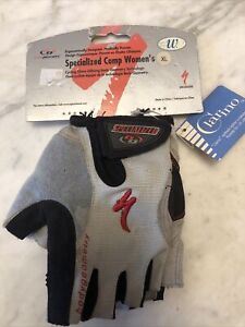 New-Old-Stock Women's SPECIALIZED BG Comp Gloves • Size XL • Blue/Gray