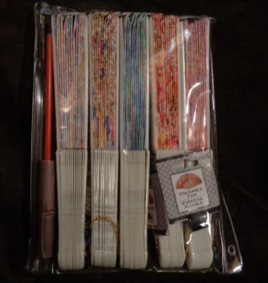 NUEVO PAQUETE DE 5 VENTILADORES PLEGABLES DE GREENBRIER INTERNATIONAL INC-NUNCA ABIERTOS Foto 1 de 4