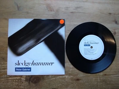 Peter Gabriel Sledgehammer / Don't Break This Rhythm 7" Single Vinyl Record PGS1 - Image 1 of 4