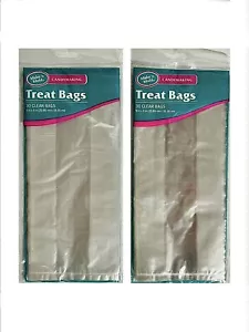 Make N' Mold Clear 9”x4” Treat Party Bags 30 Count (60 Total) 2 Pack NEW - Picture 1 of 3