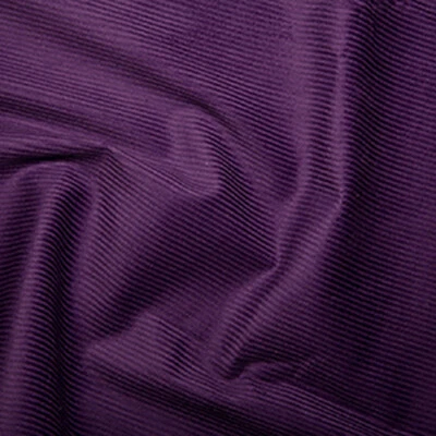 Cotton 8 Wale Corduroy Fabric - PURPLE - Cord Craft Upholstery Fabric Material - Image 1 of 3