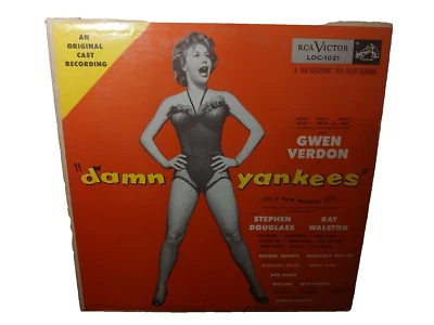 Damn Yankees Original Cast Recording Vinyl LP LOC-1021 - Image 1 of 4