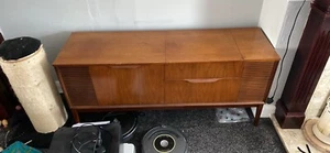 Dynatron 1973 ANTIQUE Radio Gramophone With Papers Vinyl Player All Working - Picture 1 of 5