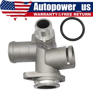 For Audi A4 B7 2.0L/2.0T 2005-09 Aluminum Coolant Hose Flange 06D121132C US - Picture 1 of 9