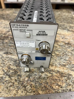 HP - Agilent - Keysight 54752B Single Ch 50GHz Plug In - Image 1 of 4
