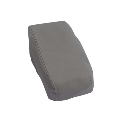 Center Console Lid Armrest Cover Gray For Toyota 4Runner 10-18 Synthetic Leather - Image 1 of 4