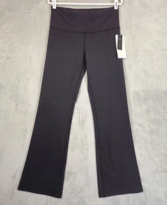 Lululemon Groove III hoch geschnitten ausgestellt weites Bein schwarz Damengröße 10 Stretch - Bild 1 von 7