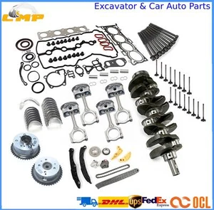 G4KJ Engine Rebuild Kit- Crankshaft/Piston/Conrods/VVT Gear For HYUNDAI KIA 2.4L - Picture 1 of 11