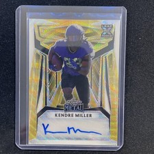 2023 Leaf Metal Kendre Miller XRC Gold Wave Rookie 1OF1 Auto