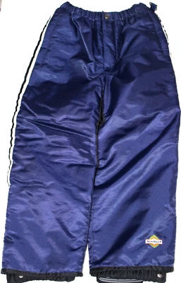 PANTALONES DE NIEVE NUEVOS SIN ETIQUETAS Gymboree Gymsport Boys Azul Marino Negro con Rayas Blancas - X-Grandes Foto 1 de 4