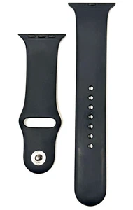 Correa deportiva para Apple Watch 45 mm negra medianoche M/L se adapta a fundas 42 44 49 mm MT3F3AM/A B - Imagen 1 de 6