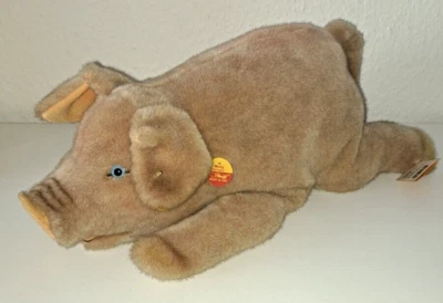 Steiff Molly Schwein 103254 liegend K/F/S Anhänger 50cm - Bild 1 von 4
