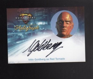 DC Supergirl Iddo Goldberg as Red Tornado autograph  card