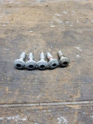 2006 06 99-06 Harley Davidson FLHXI Street Glide rear brake rotor bolts set - Image 1 of 4