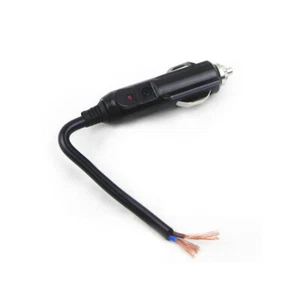 12V 24V Auto 20A Male Car Cigarette Lighter LED Socket Plug Connector, - Bild 1 von 12