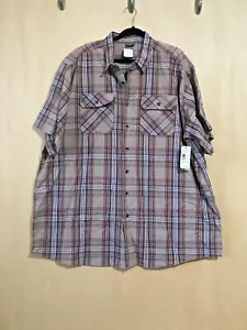 Mens 3XLT Great Northwest Clothing Company Short Sleeve Work Shirt NWT - Bild 1 von 7