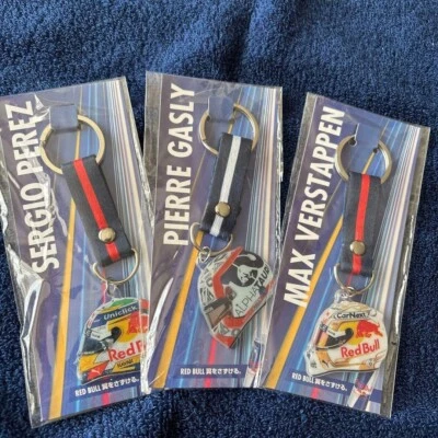 F1 Red Bull Racing Keychain - 2022 Japan Promo (Verstappen / Gasly / Perez) set - Image 1 of 4