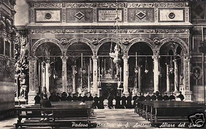 Padova Basilica di S.Antonio Altare del Santo f.p. - Imagen 1 de 1