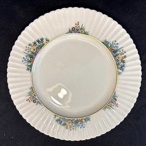 Lenox Rutledge Fine Bone China 8 1/2" Salad Luncheon Plate Floral w/Gold Trim - Picture 1 of 3