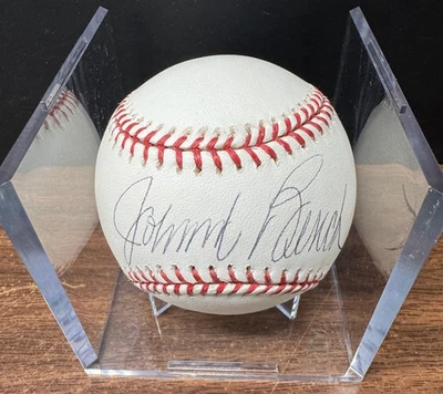 Johnny Bench Signed Autographed Rawlings OML Baseball JSA *793 - Image 1 of 3