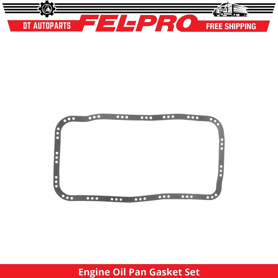 For 1994-1997 Honda Civic del Sol Engine Oil Pan Gasket Set Fel-Pro 1995 1996 - Image 1 of 1