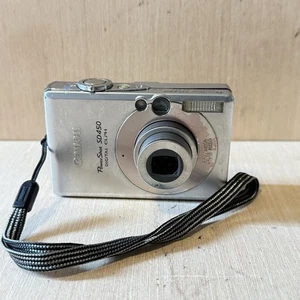 Canon PowerShot SD450 5,0 megapixel fotocamera digitale testata buona con scheda Bat-Char leggi nero! - Foto 1 di 13