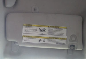 Driver Left Sun Visor With Vanity Mirror Fits 17-21 COMPASS 160050 - Picture 1 of 11