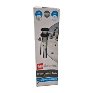 Oatey Pop-Up Assembly Chrome Finish 1-1/4" HDC759B-1 - Complete - Picture 1 of 4
