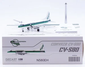 1:200 JC Wings Evergreen International Convair CV-580(F) N580EH Diecast Modell - Bild 1 von 15