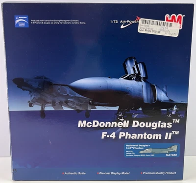 HobbyMaster HA1988 McDonnell Douglas F-4C Phantom 64-0776 142ª FIG Portland ANG Foto 1 de 4