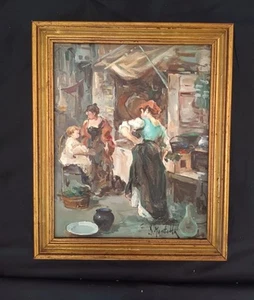 Imma Montella ( Epoca XX Secolo) dipinto olio su Tela - Imagen 1 de 10