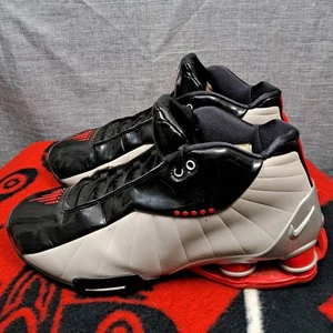 Size 11 Men Nike Shox Bb4 Black Silver At7843 003 - Picture 1 of 16