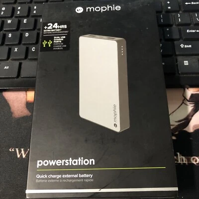 Mophie Powerstation Quick Charge External Battery 3559_PWRSTION-6-2K-SGRY - Image 1 of 2